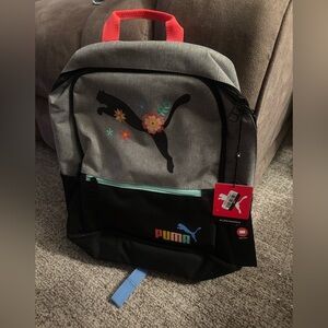 Puma Eclipse Backpack in Gray and Black